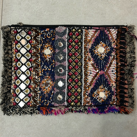 Multi Color Clutch Handbag - Picture 1 of 5